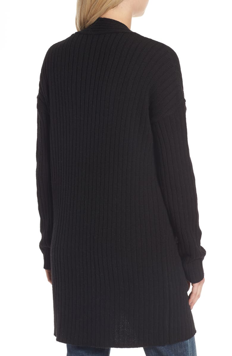 BP. Rib Knit Cardigan, Alternate, color, 