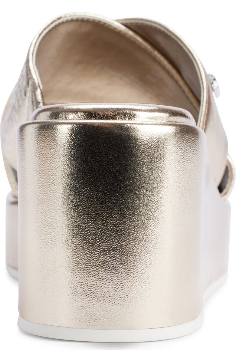 KARL LAGERFELD PARIS Caleigh Platform Wedge Sandal, Alternate, color,