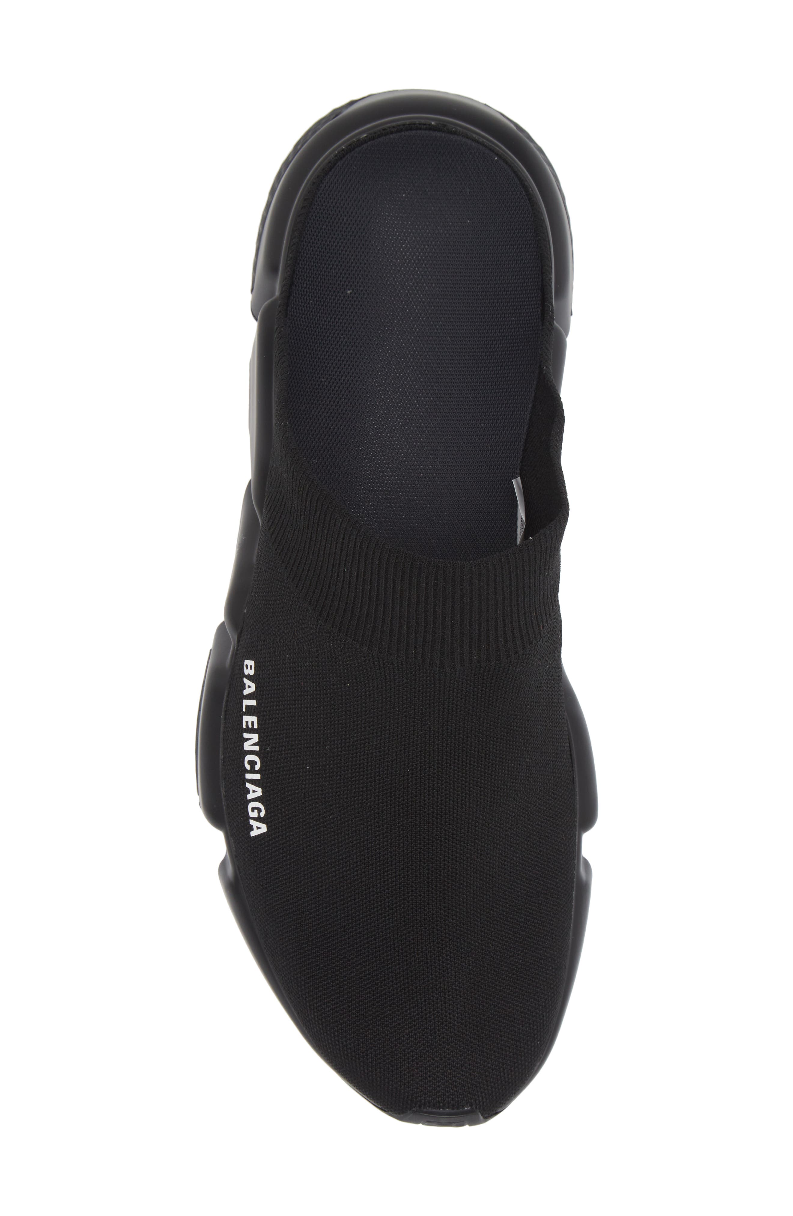 BALENCIAGA ICONIC LOGO SPEED MULE BLACK SNEAKERS US 10 EU 43  display picture 3