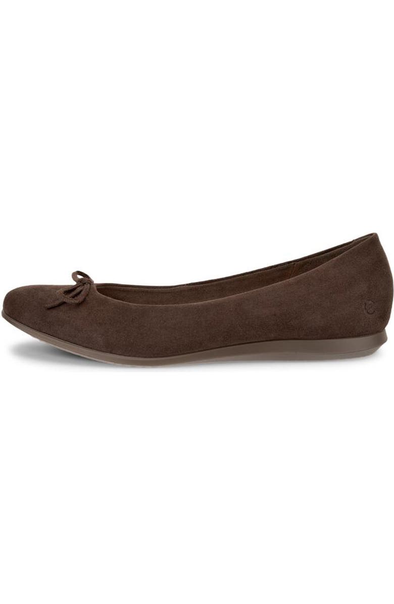 ECCO Touch Ballerina 2.0 Flat, Alternate, color, Dark Clay