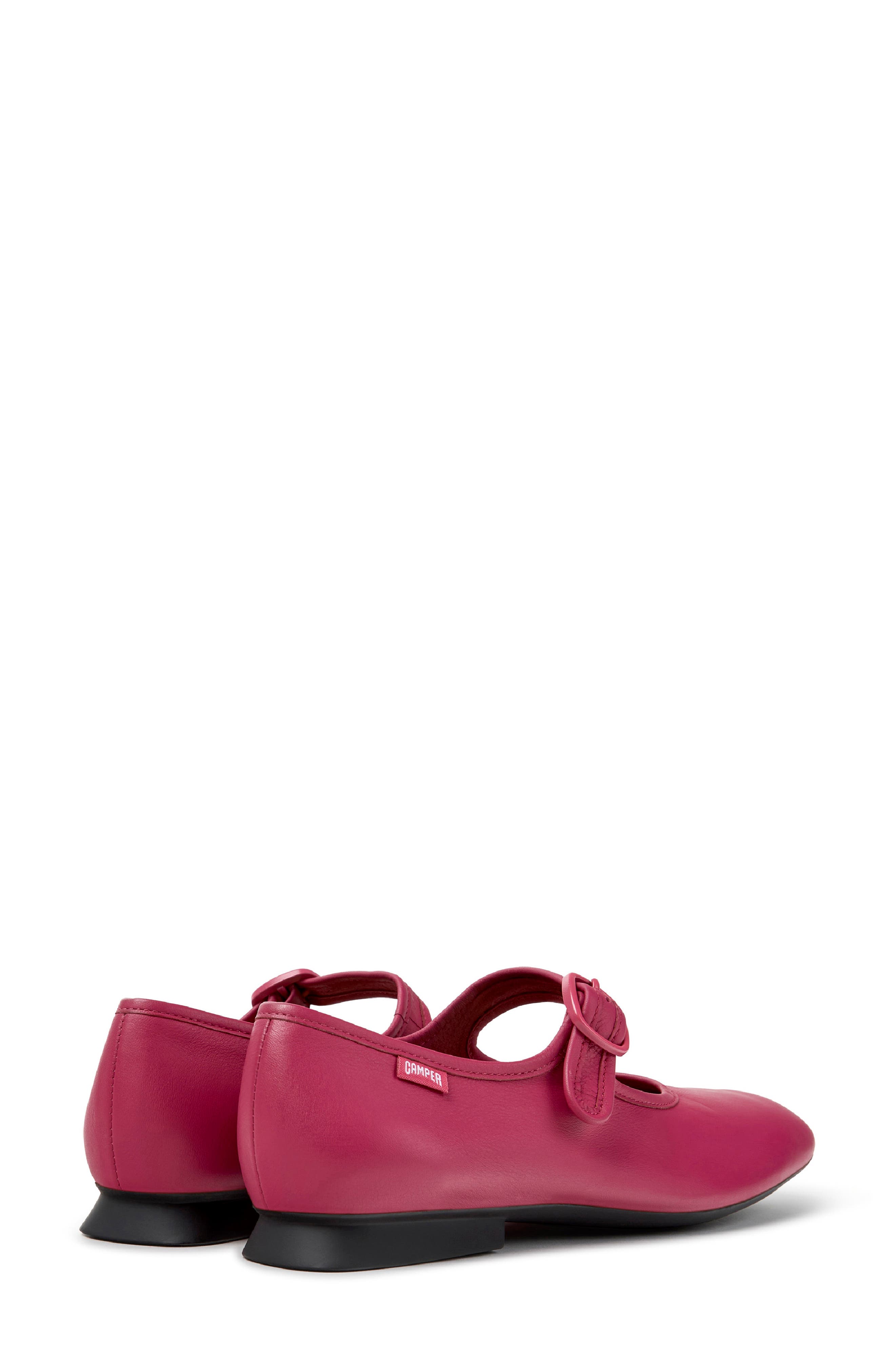 Casi Myra Mary Jane Flat, Alternate, color, DARK PINK