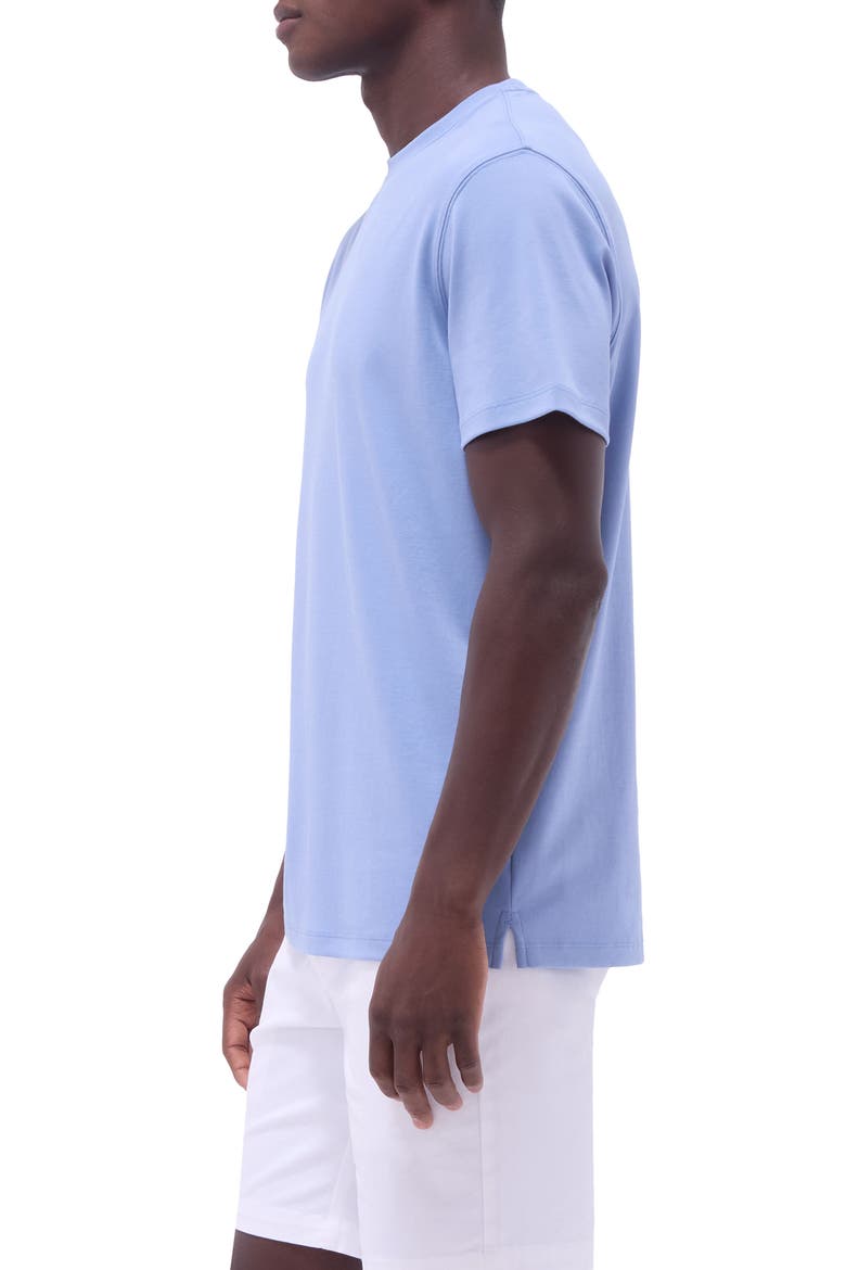 Hank Solid Pima Cotton T-Shirt, Alternate, color, AIR BLUE