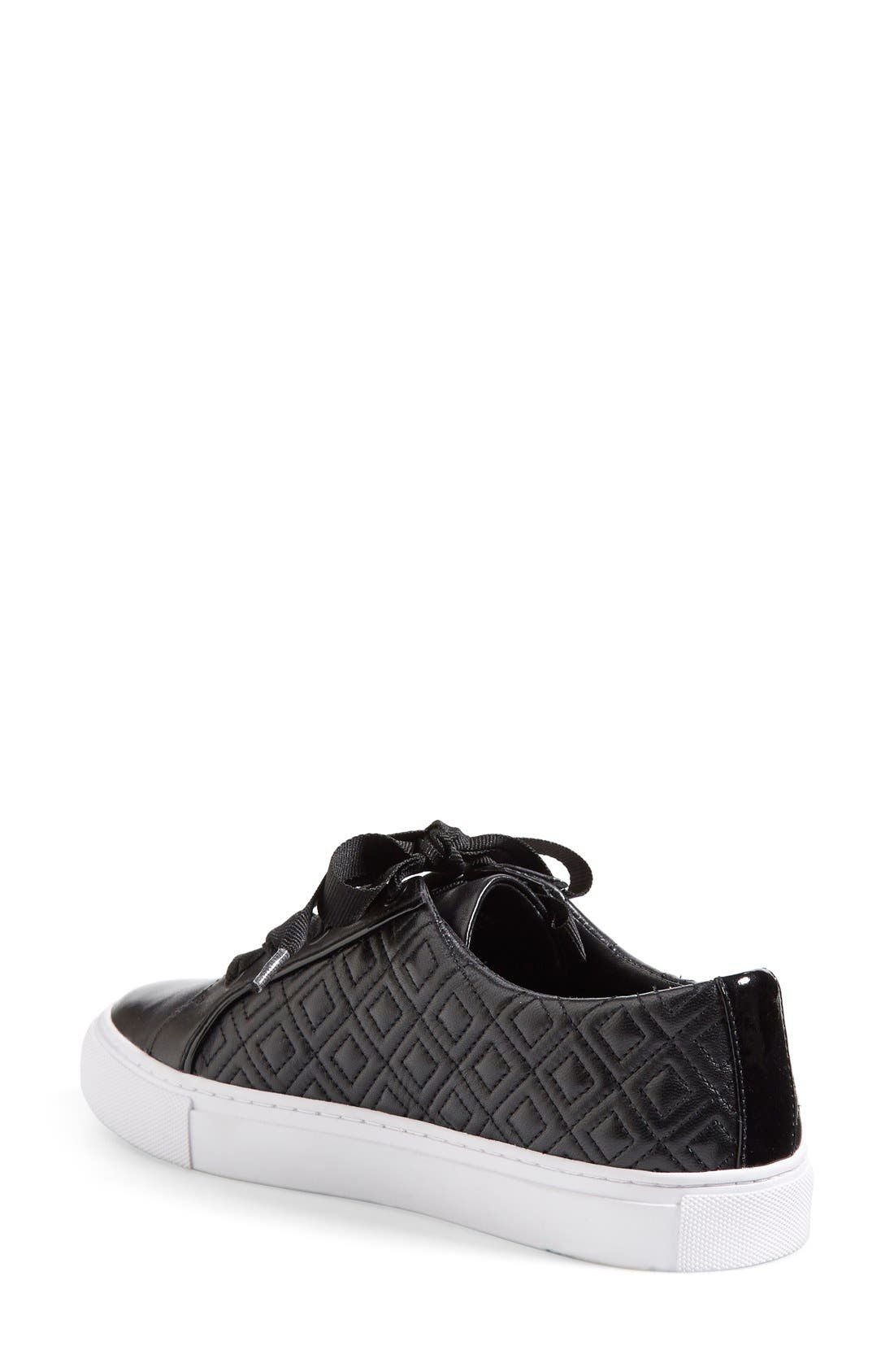 Tory Burch 'Marion' Quilted Sneaker, Alternate, color, 