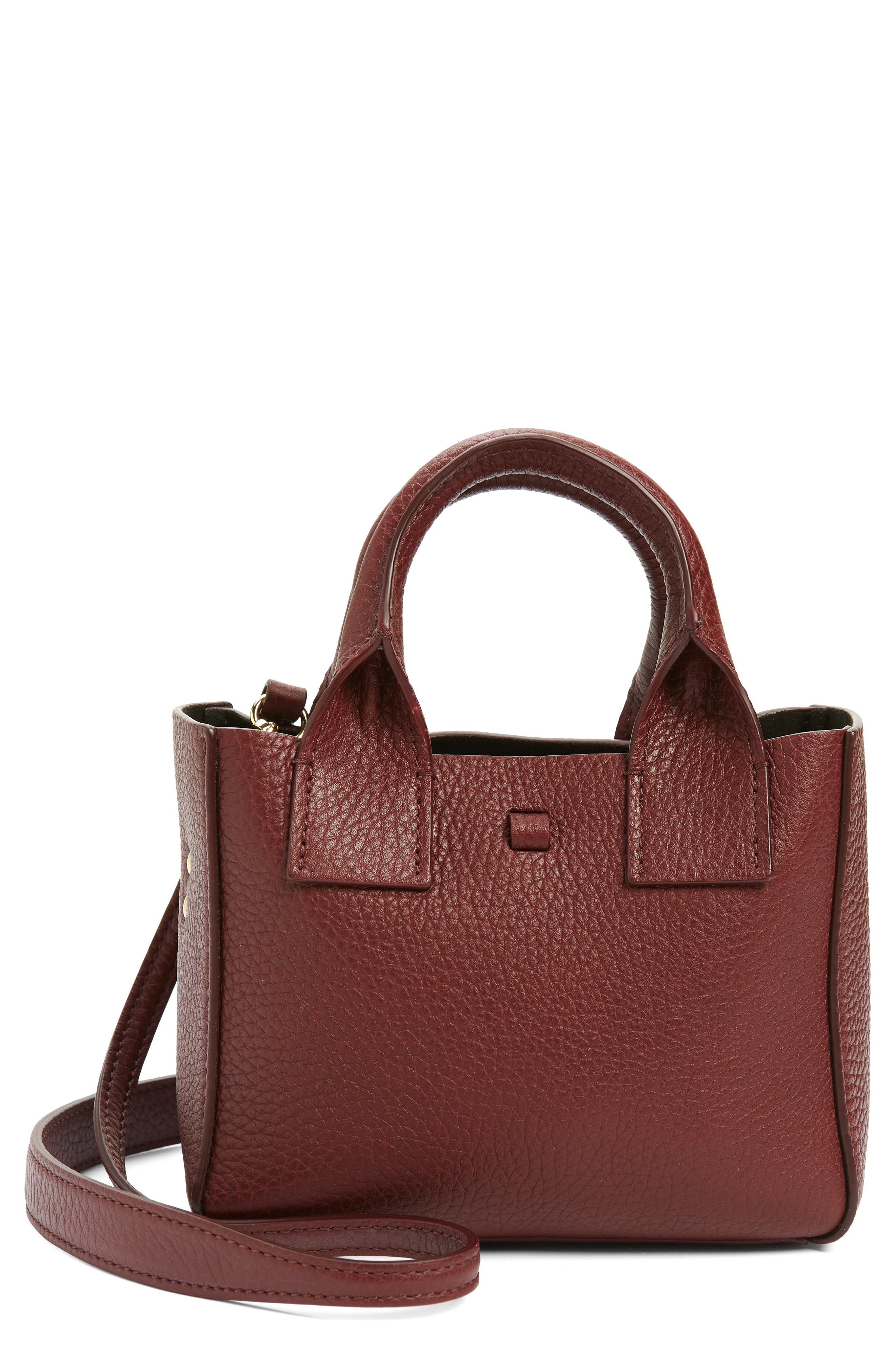 Yvonne Koné Mini Filippo Leather Tote, Main, color, 