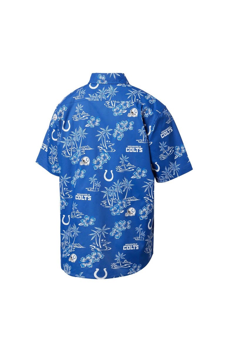 Reyn Spooner Men's Reyn Spooner Royal Indianapolis Colts Kekai Button-Up Shirt, Alternate, color, Royal