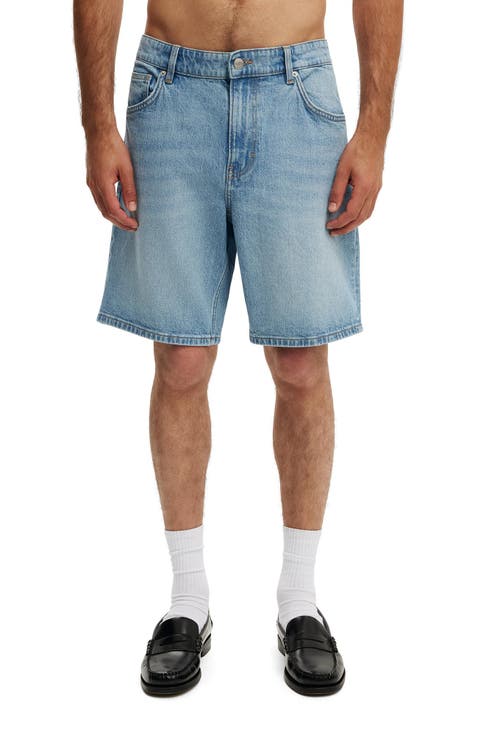 Men's Loose Straight Denim Short