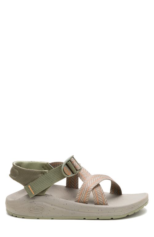 Chaco Cushz Sandal In Frond Truffle