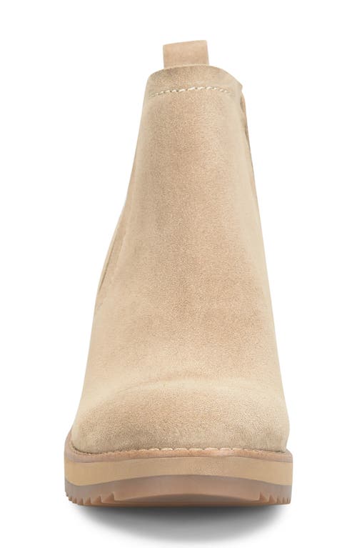 Söfft Emeree Water Resistant Wedge Bootie In Brown