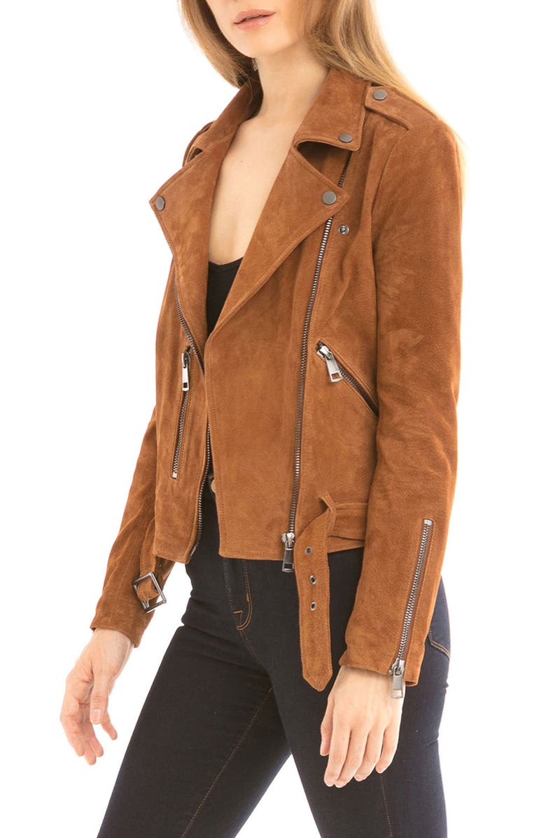 Bagatelle .NYC Suede Jacket, Alternate, color,