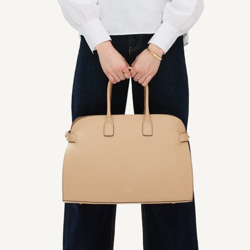 Radley The Rathbone Large Ziptop Satchel Bag In Stone