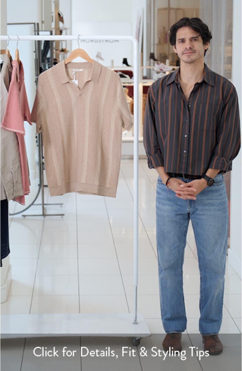 Liam Cotton Blend Polo Sweater, sales video thumbnail