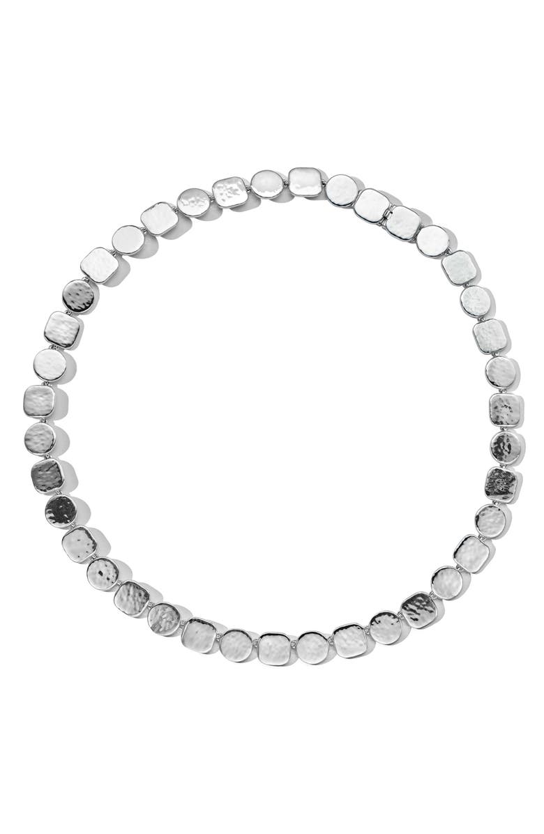 Ippolita 925 Classic Hammered Flex Necklace, Main, color, 
