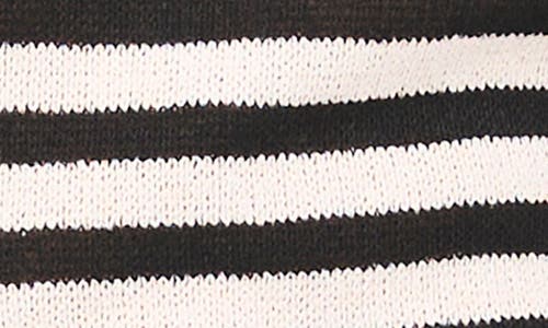 Vince Camuto Stripe Sweater Tank In New Ivory