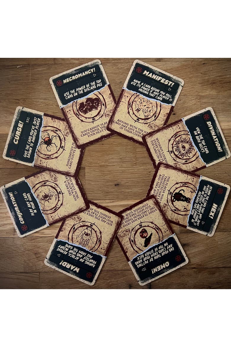 Occult Classic Expansion Party Card Game, Alternate, color, Red