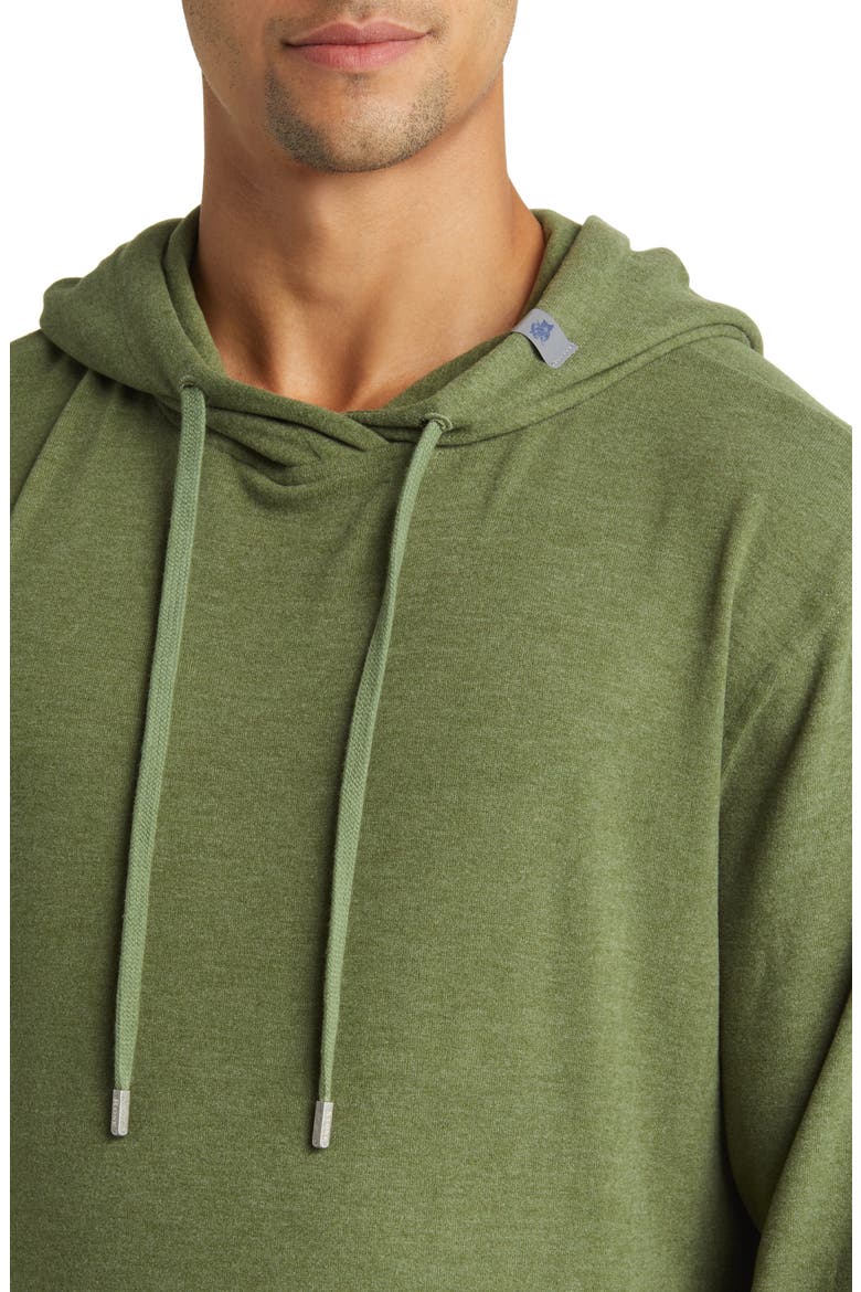 Performance Tech Fleece Hoodie, Alternate, color, SAGE