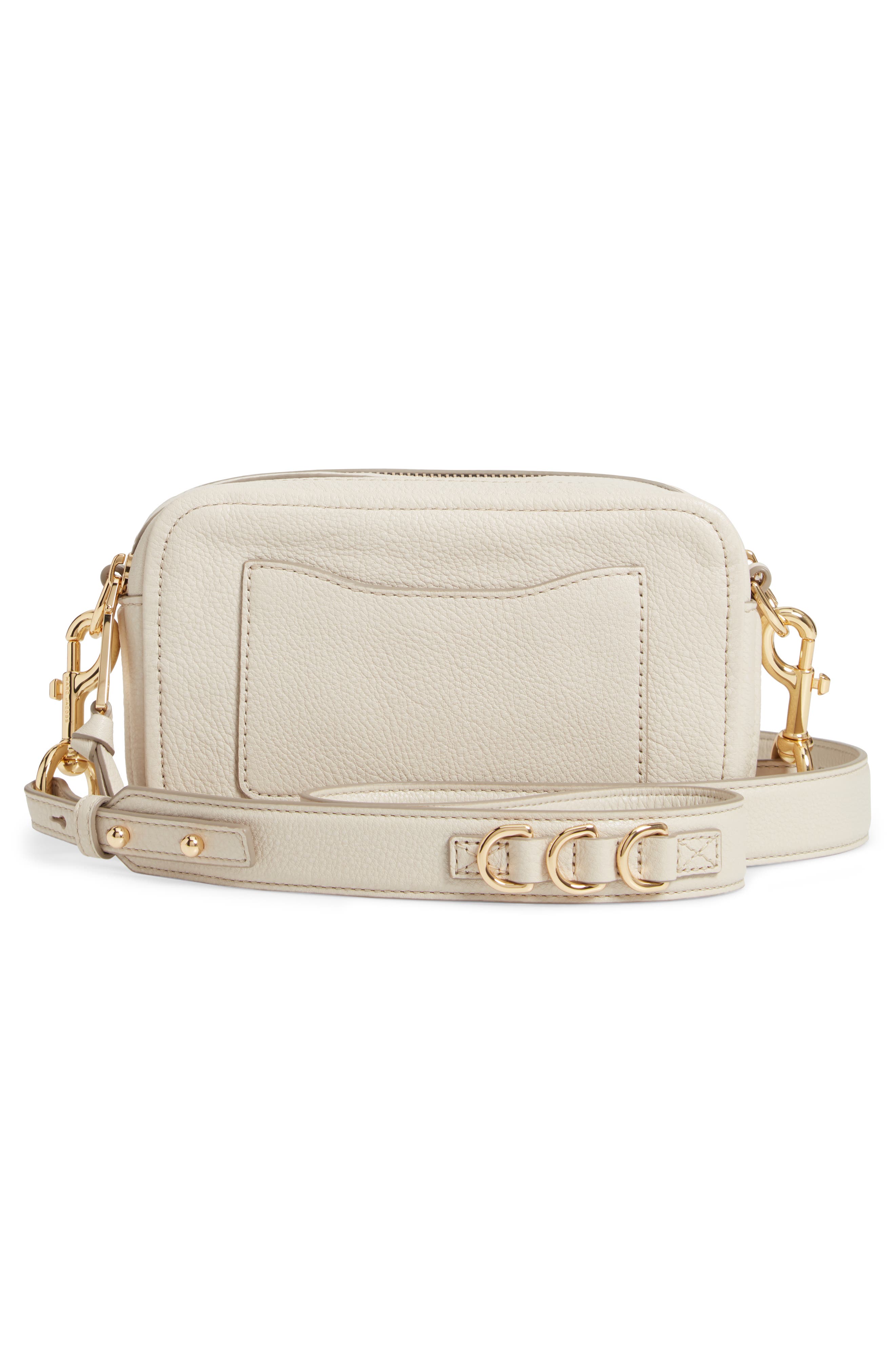 The Marc Jacobs The Softshot 21 Crossbody Bag, Alternate, color, IVORY