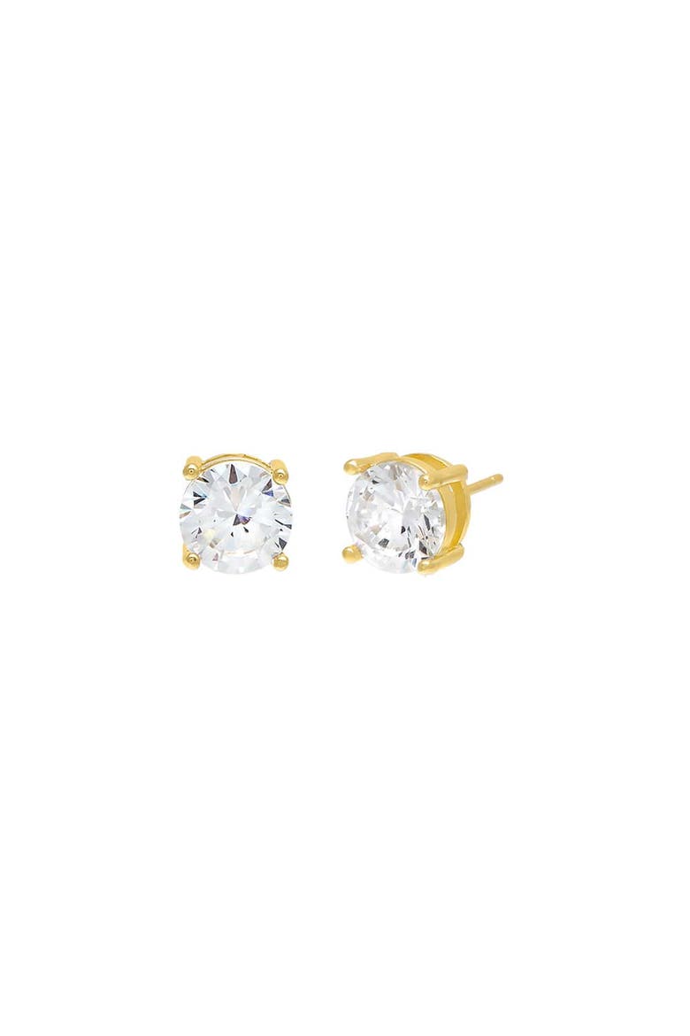 Moissanite Juliette Stud Earring, Main, color, Gold