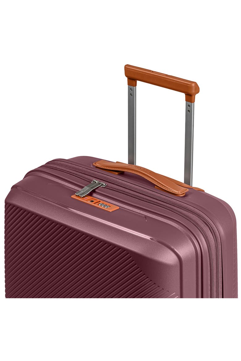 Aura 3-Piece Hardside Luggage Set, Alternate, color, BURGUNDY