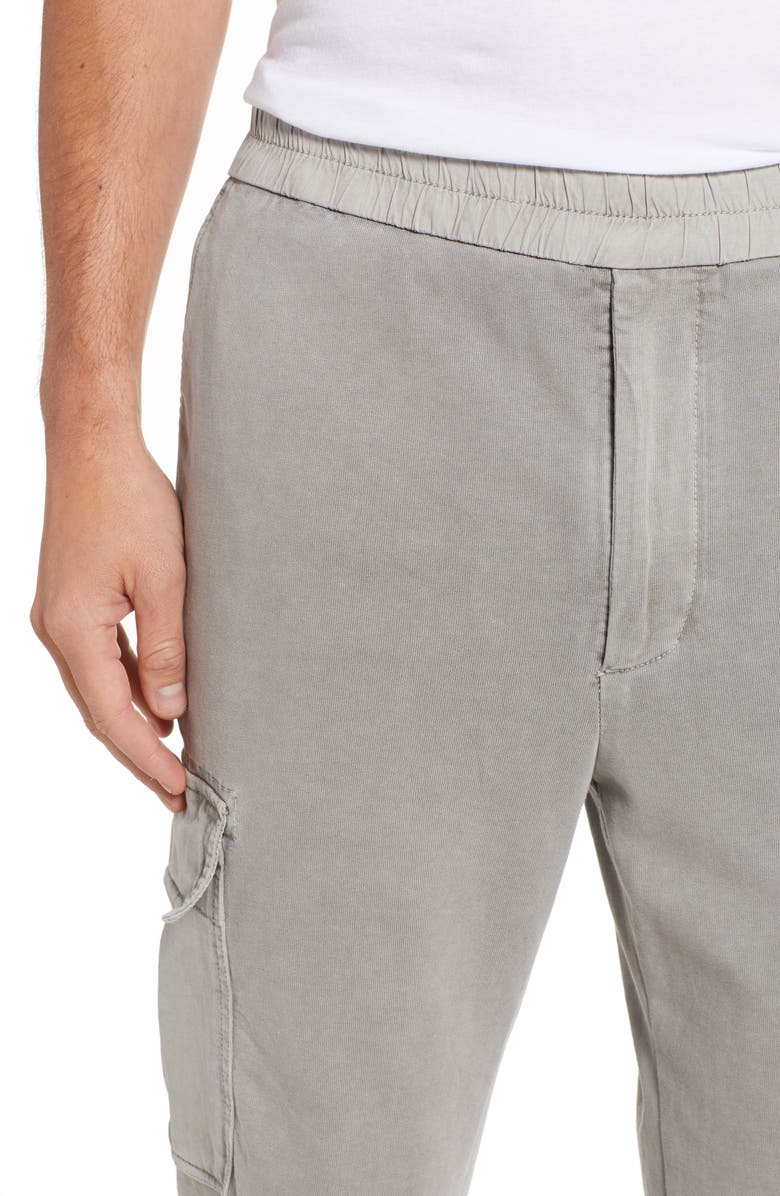 James Perse Cotton Jersey Relaxed Fit Cargo Pants, Alternate, color, 