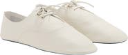 MANGO Leather Flat
