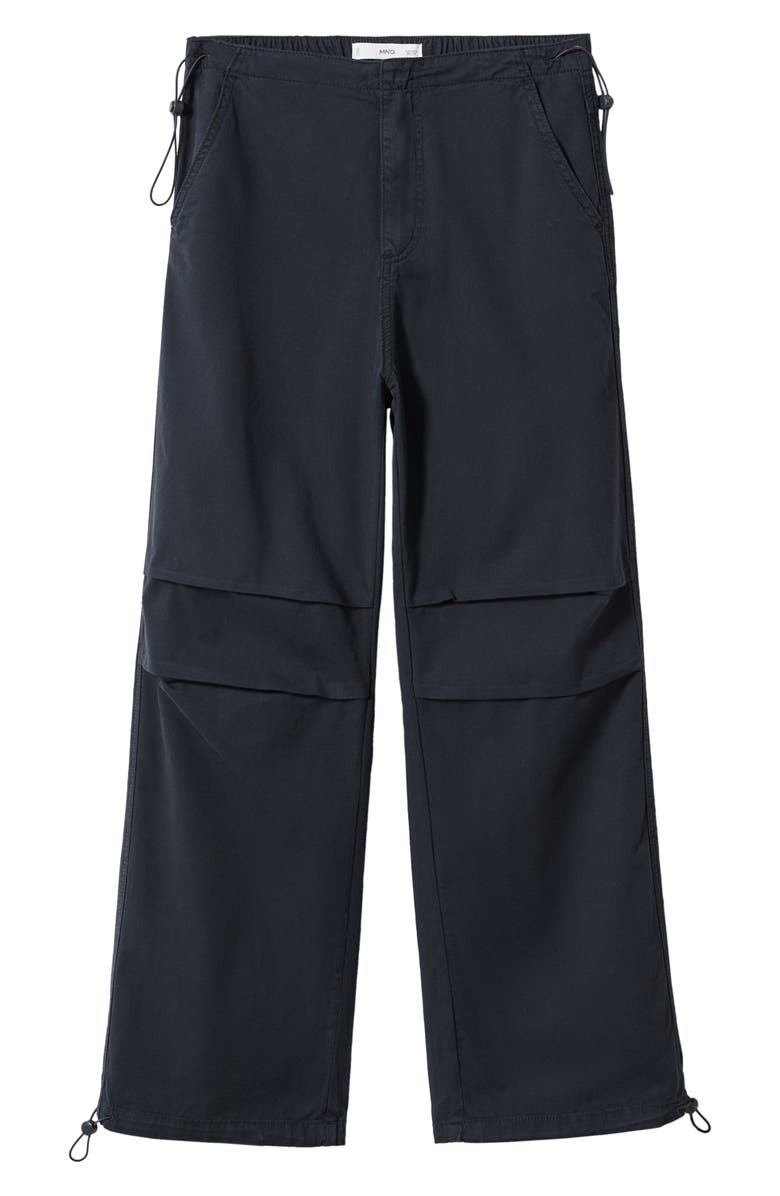 MANGO Cotton Poplin Parachute Pants, Alternate, color, 