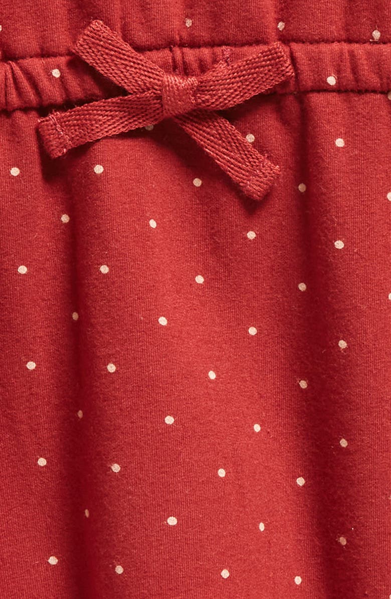Tucker + Tate Print Fleece Romper, Alternate, color,