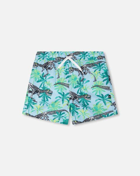 Mid Thigh Skeleton Boardshorts (Toddler, Little Kid & Big Kid)