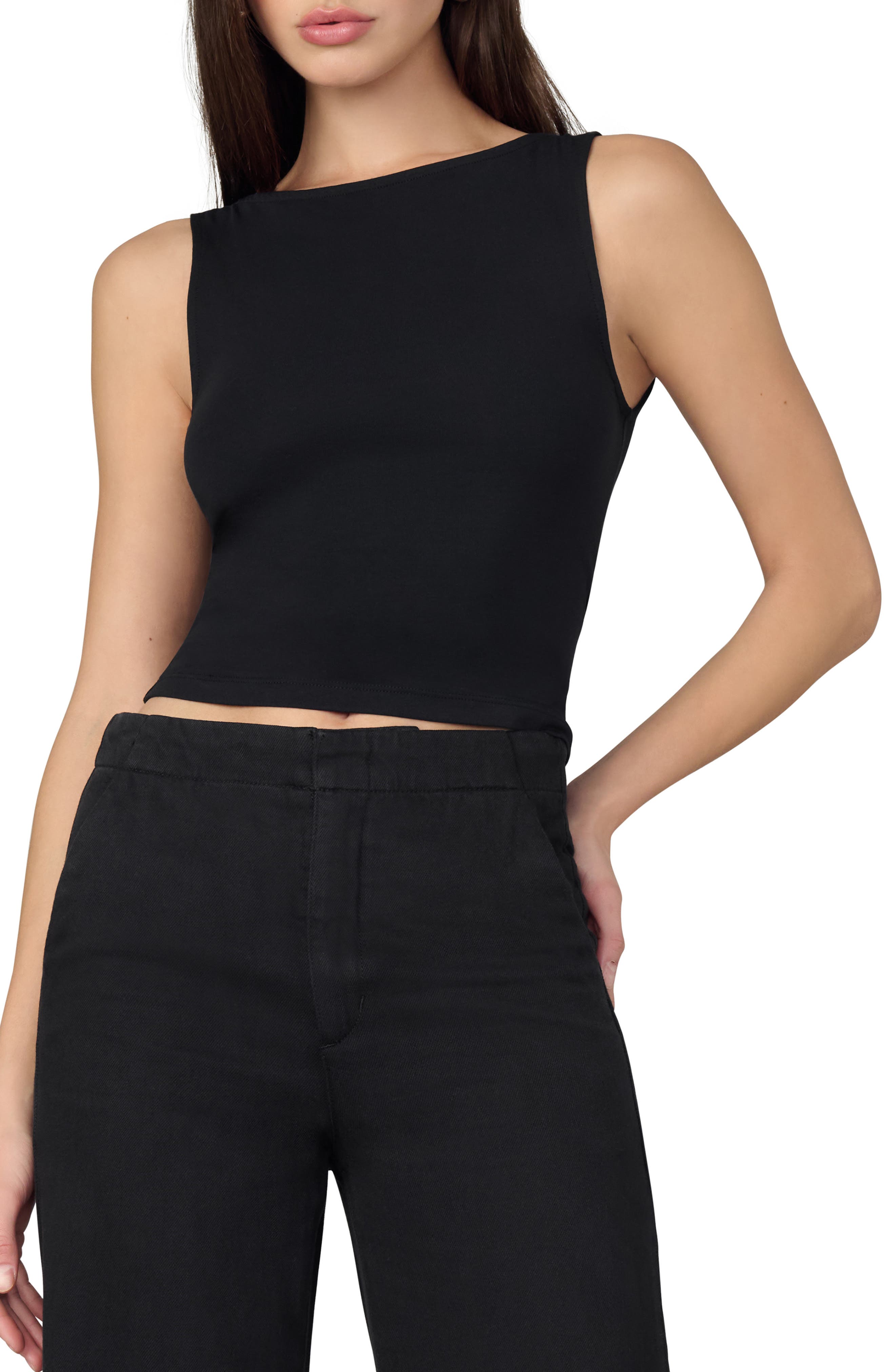Boatneck Tank Top
