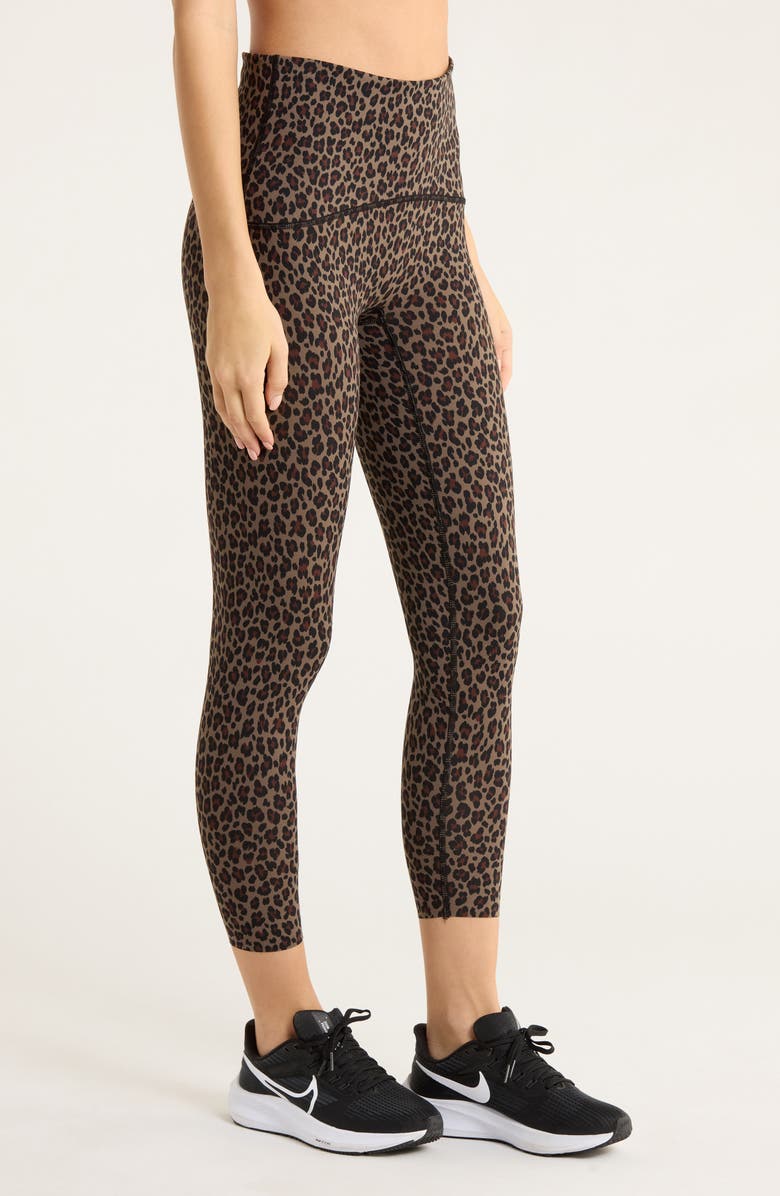 SPANX<sup>®</sup> SPANXshape<sup>™</sup> Booty Boost<sup>®</sup> 7/8 Leggings, Alternate, color, Brown Multi