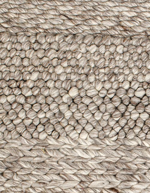 Anaya Textured Handwoven Pillow 14x40 With Down Alternative Insert In Taupe