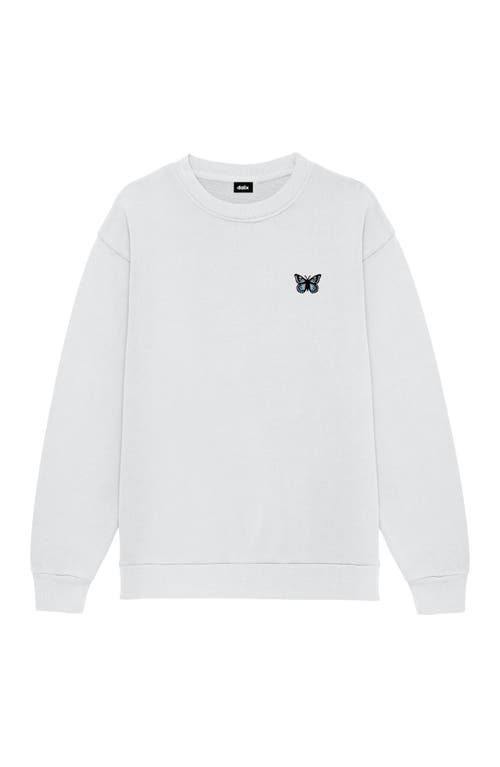 Dalix Womens Butterfly Heavyweight Relaxed Sweatshirt