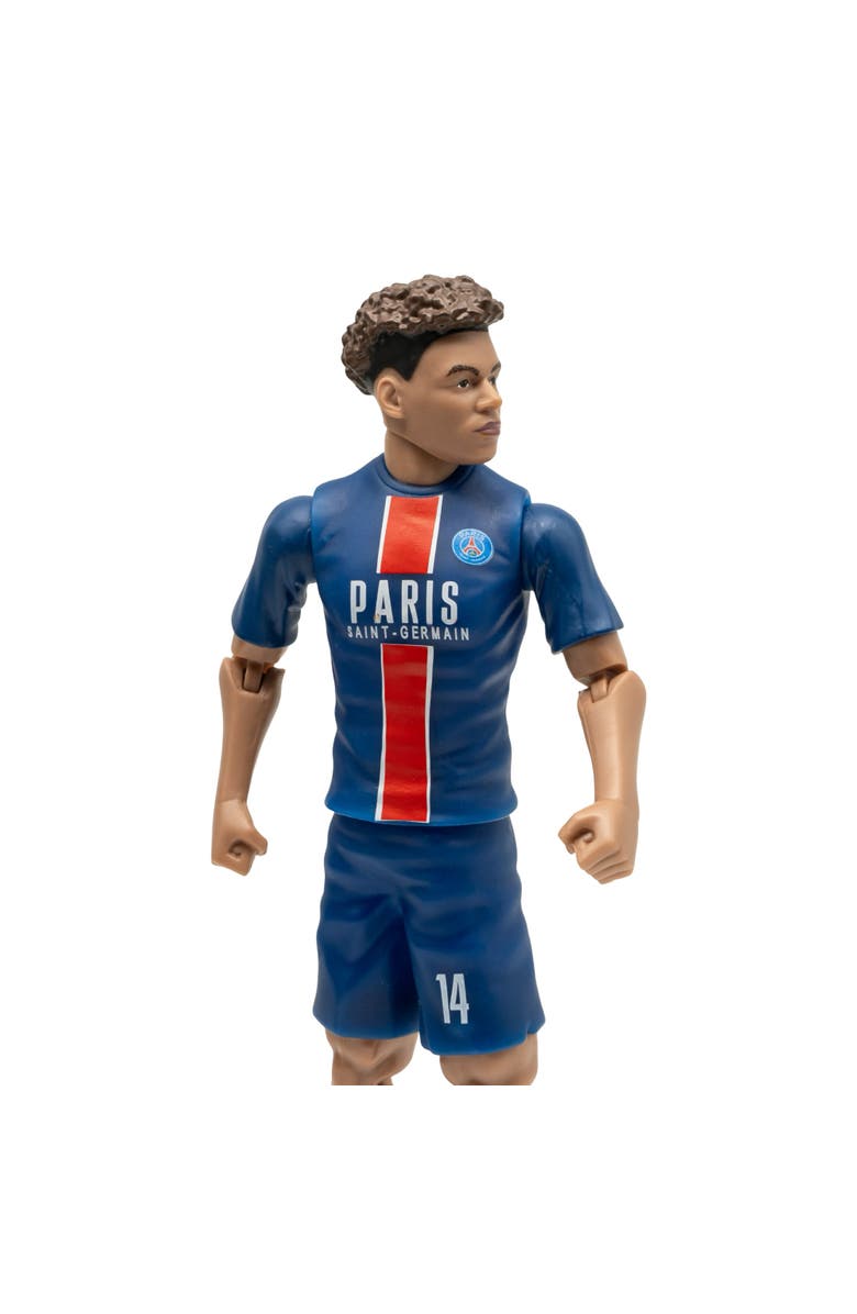 Banbo Toys Sockers Paris Saint-Germain Desire Doue 8" Soccer Action Figure, Alternate, color, Blue