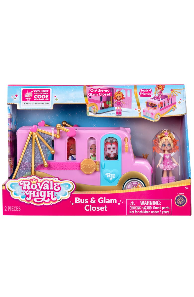 Royale High 3 Inch Doll & On The Go Fashion Vehicle, Main, color, Multicolored