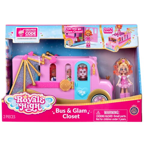 3 Inch Doll & On The Go Fashion Vehicle