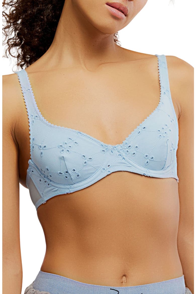 Intimately FP Homegrown Underwire Bra, Main, color, CLEAR SKY