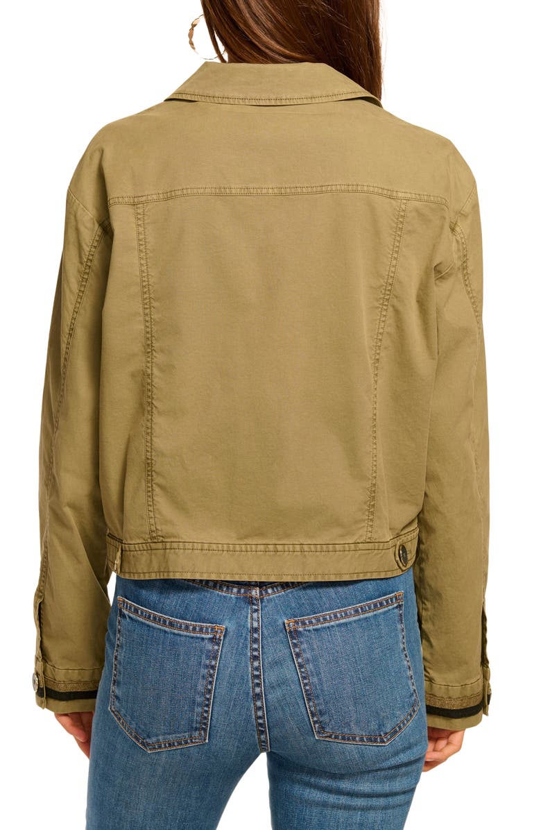 Ramy Brook Nikola Utility Jacket, Alternate, color, Safari Green