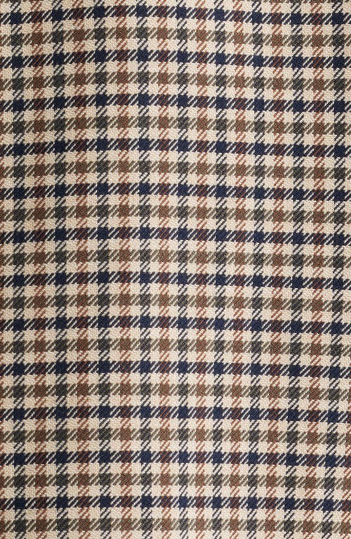 Frame Womens Navy Multi The Houndstooth Stretch-woven Blazer In Gray