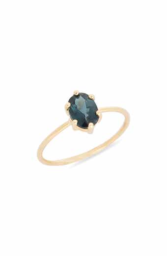 Bony Levy London Blue Topaz Stackable Ring