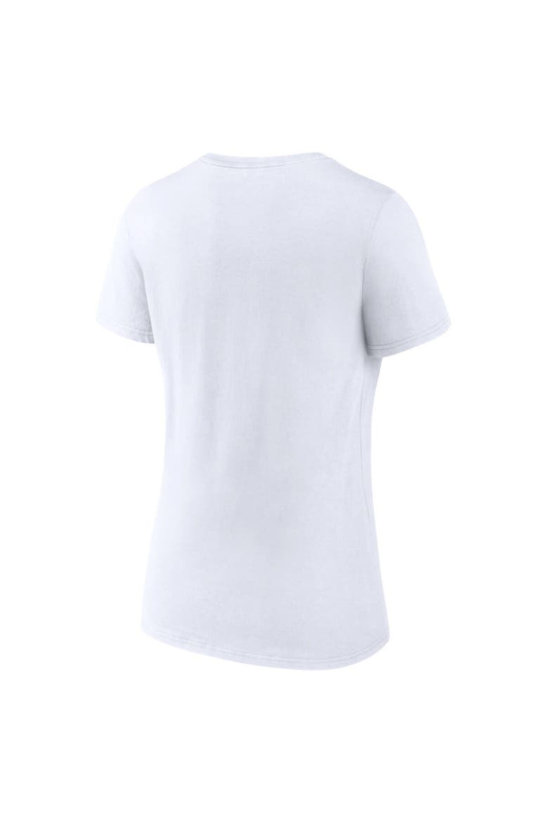Women's Fanatics Branded White Dallas Cowboys Love Wins V-Neck T-Shirt, Alternate, color, White