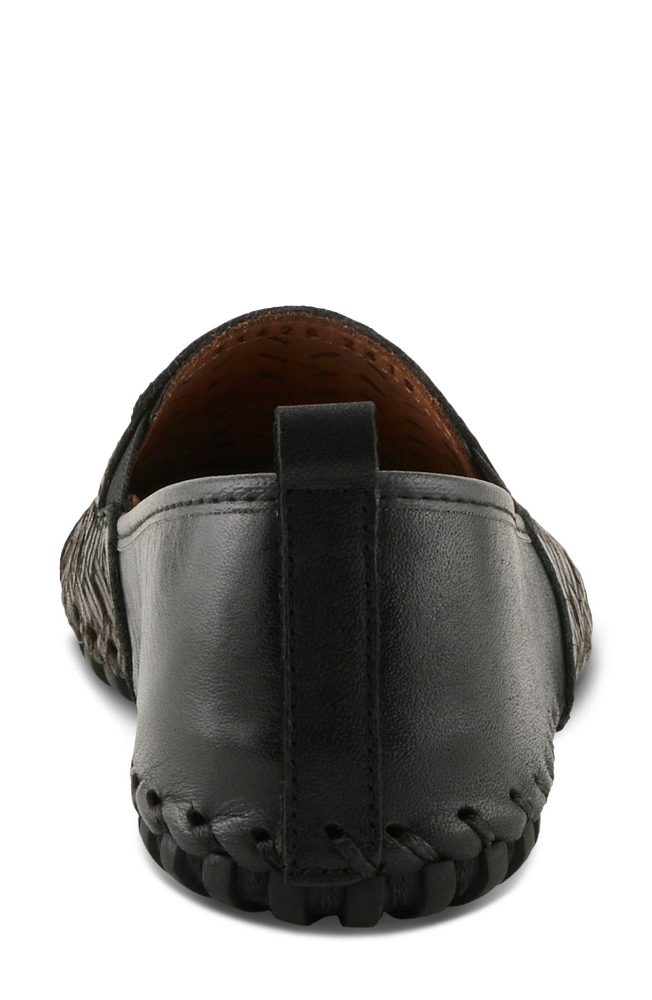 Spring Step Kapri Flat, Alternate, color, Black