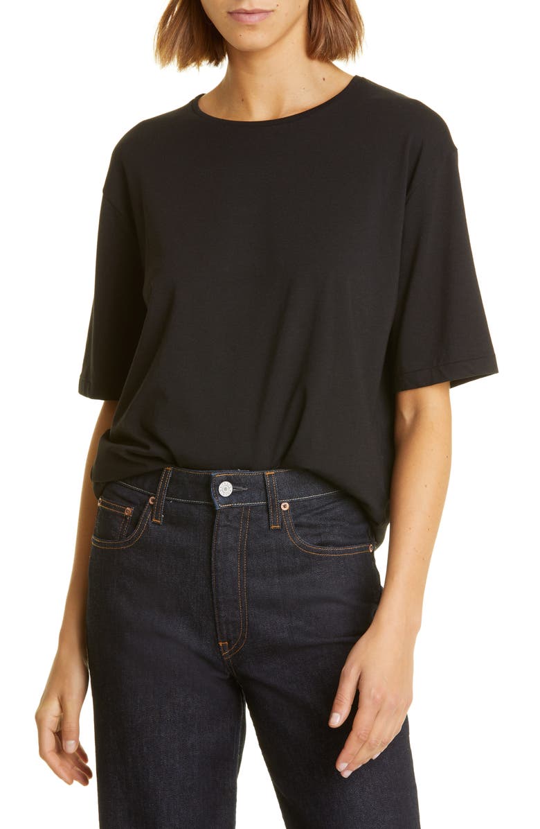 Nordstrom Signature Women's Oversize Crewneck T-Shirt, Main, color,