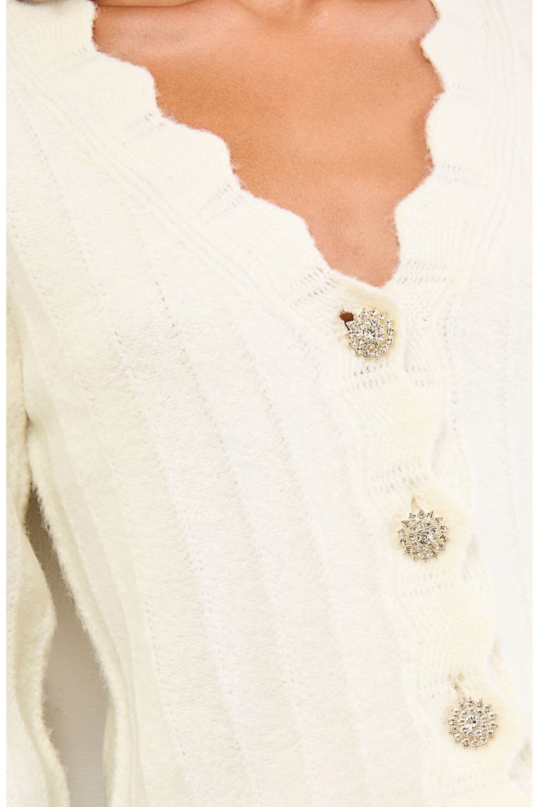 Scallop Edge Cardigan, Alternate, color, NEUTRAL