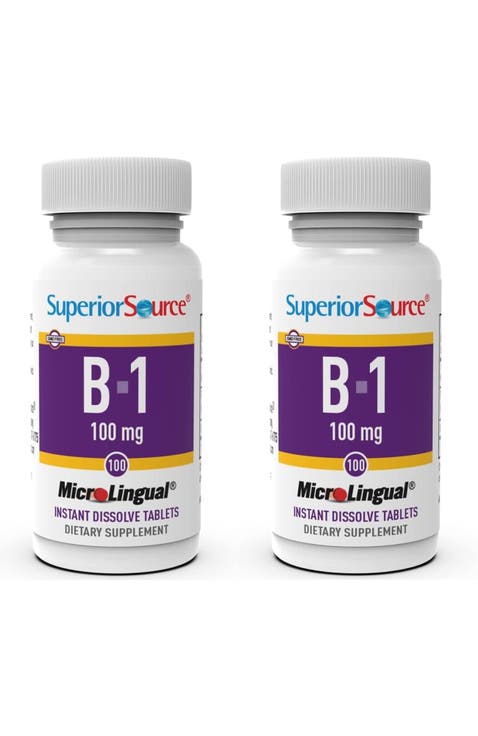 Vitamin B1 Thiamin Instant Dissolve MicroLingual Tablets
