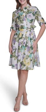 Calvin Klein Short Sleeve Shirtdress