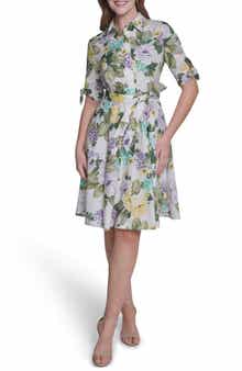 Calvin Klein Short Sleeve Shirtdress