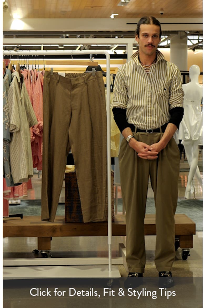 Kay 1454 Pleated Tapered Pants video