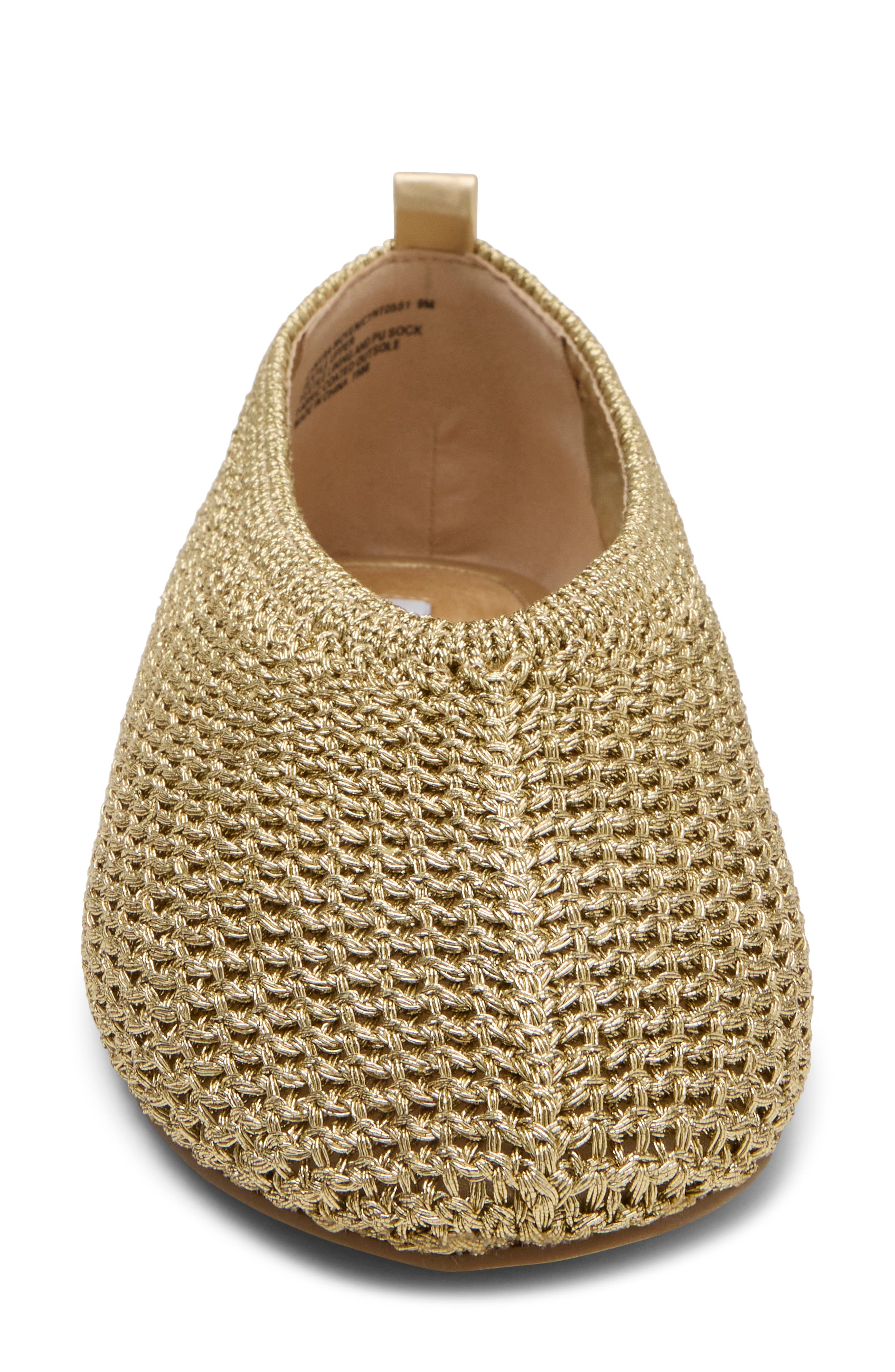 Cyntra Woven Raffia Flat, Alternate, color, CHAMPAGNE