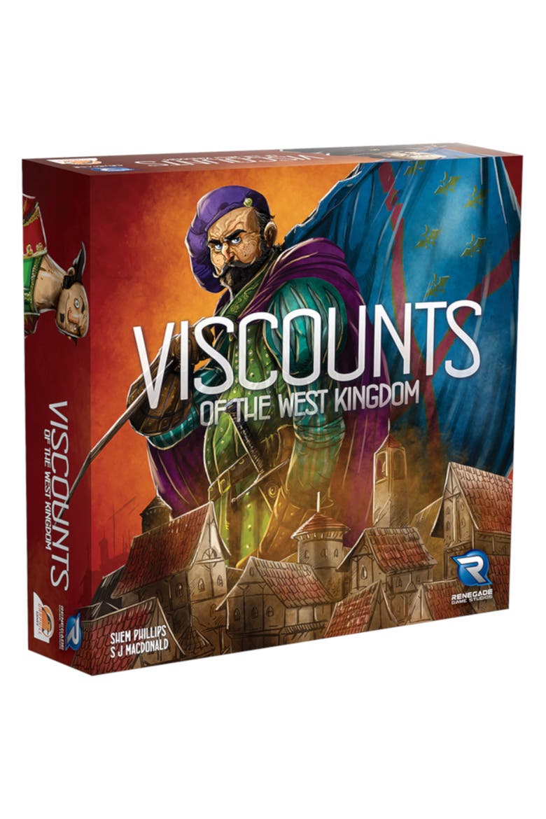 Viscounts of the West Kingdom Strategy Board Game, Alternate, color, Multicolored