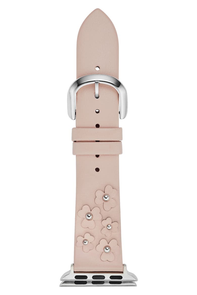 Apple® watch band, 38mm, Main, color, BLUSH