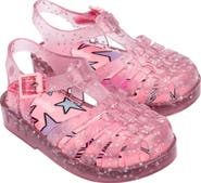 Mini Melissa Kids' Possession Metallic Jelly Sandal